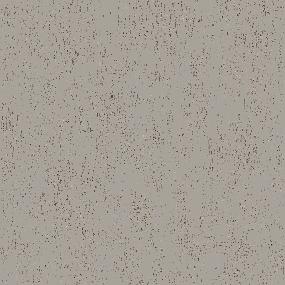 Brown metallic non-woven wallpape design vintage metal 347614, Matières - Metal, Origin