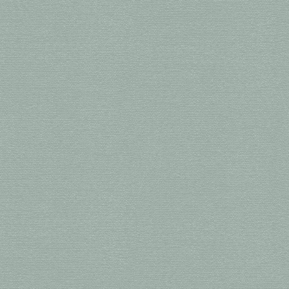 Non-woven metallic green wallpaper with a fine structure 347601, Matières - Metal, Origin