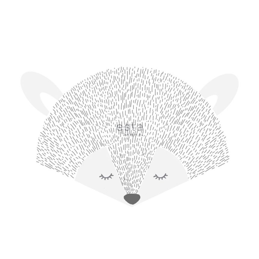 Non-woven wallpaper for children Animals 158832, 0,465 x 8,37 m, Little Bandits, Esta