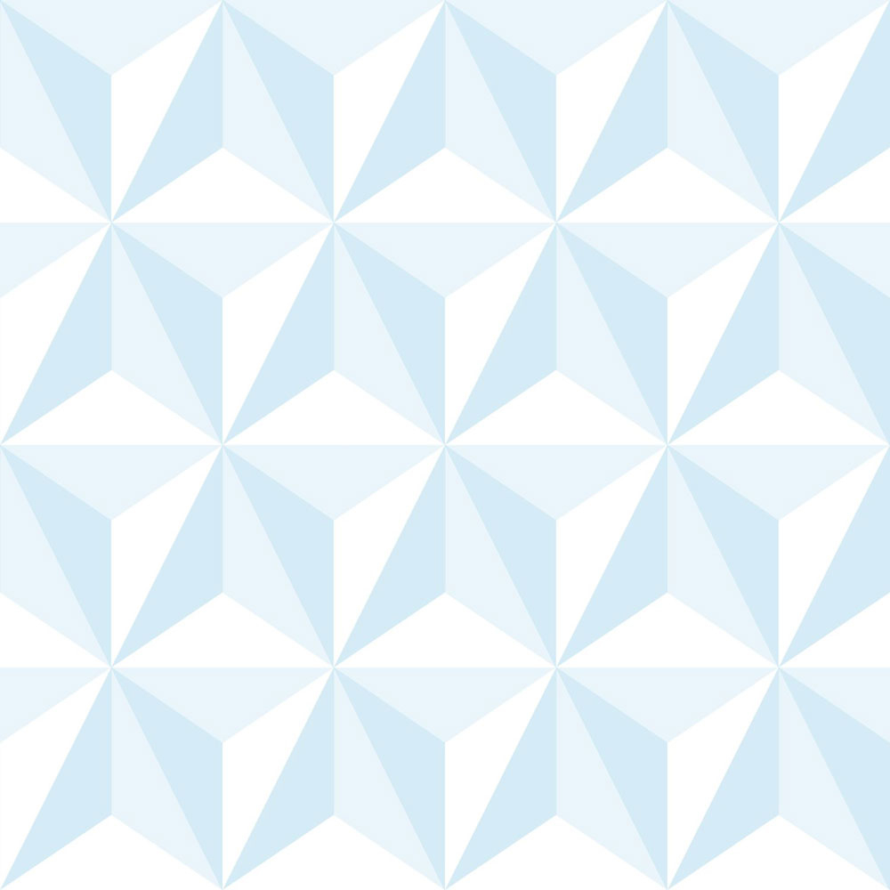 Blue and white non-woven wallpaper 3D star pattern 138912, Little Bandits, Esta
