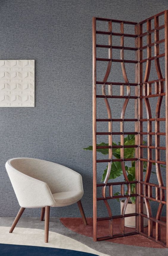 Non-woven black luxury wallpaper 312456, Artifact, Eijffinger