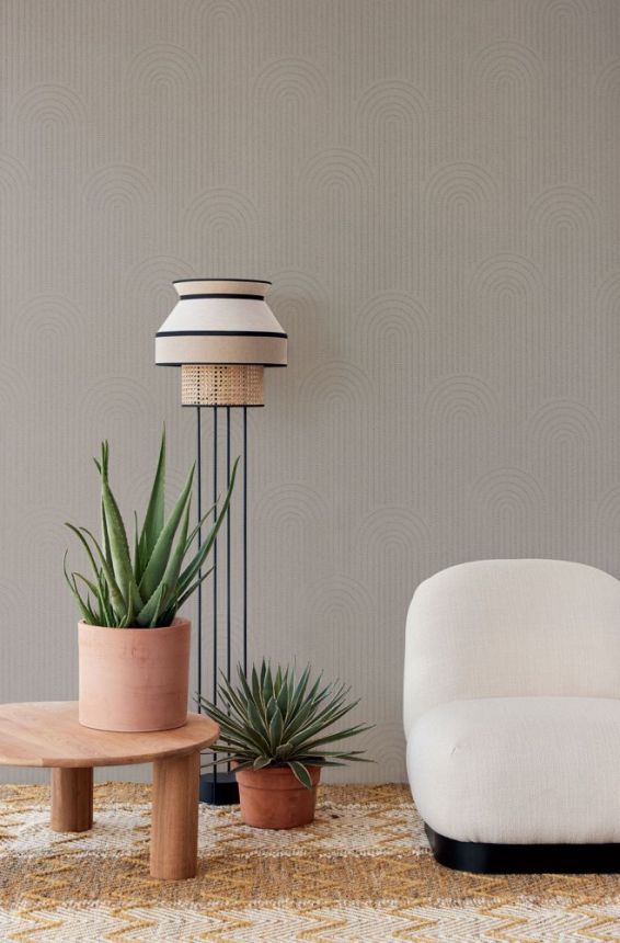Gray non-woven wallpaper 312437, Artifact, Eijffinger