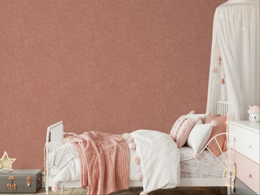Dusty pink wallpaper, concrete, stucco, A51512, One roll, one motif 2, Mural Young Edition, Grandeco