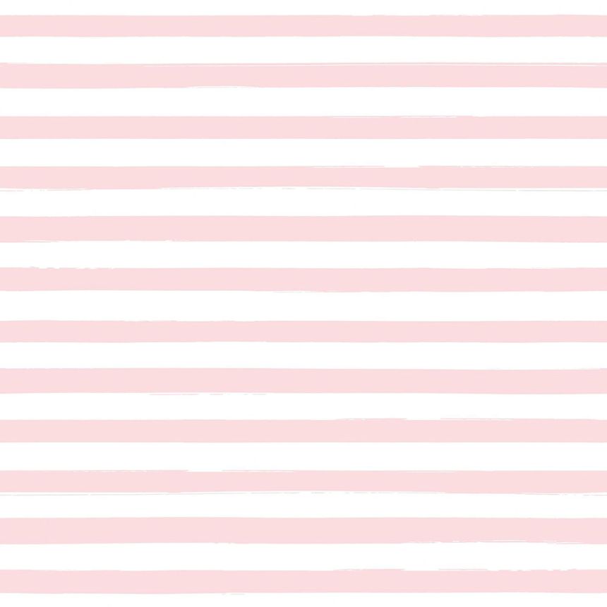 White-pink stripes wallpaper 138969, Regatta Crew, Esta Home