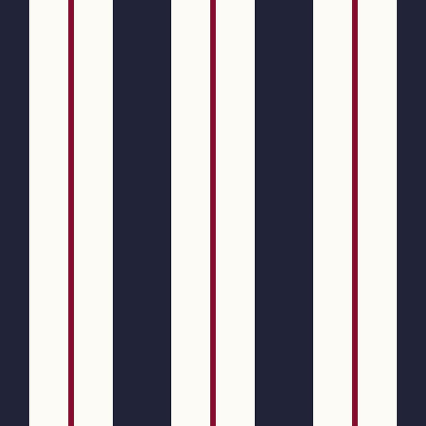 Non-woven stripes wallpaper 136415, Regatta Crew, Esta Home