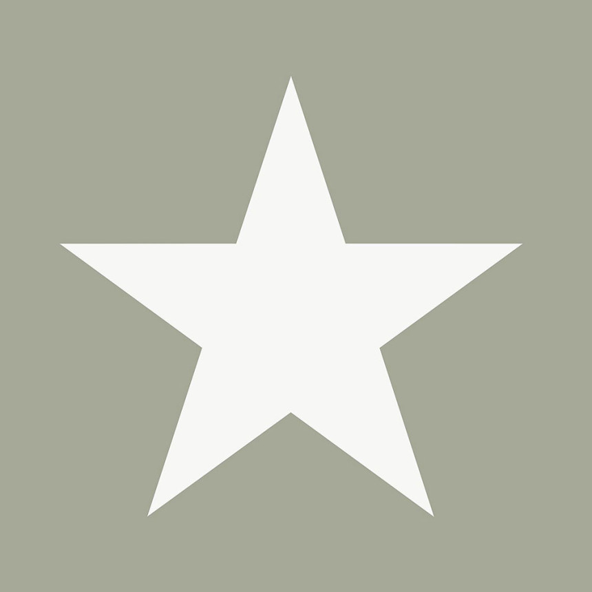 Teal non-woven wallpaper with white stars 138949, Regatta Crew, Esta Home