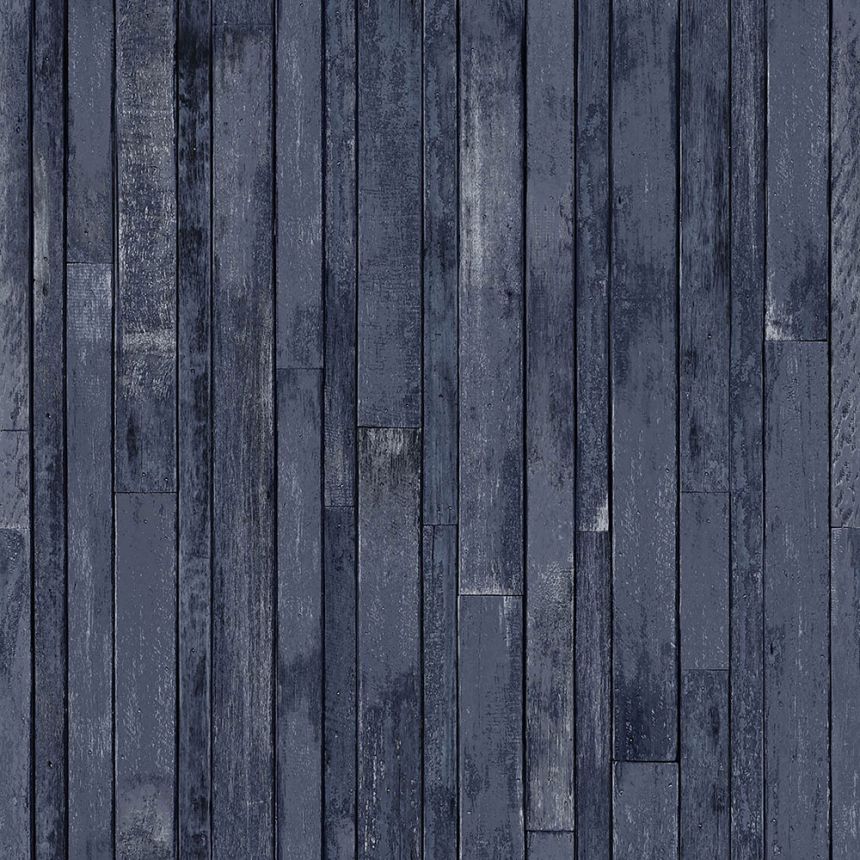 Gray non-woven effect wood wallpaper 138814, Regatta Crew, Esta
