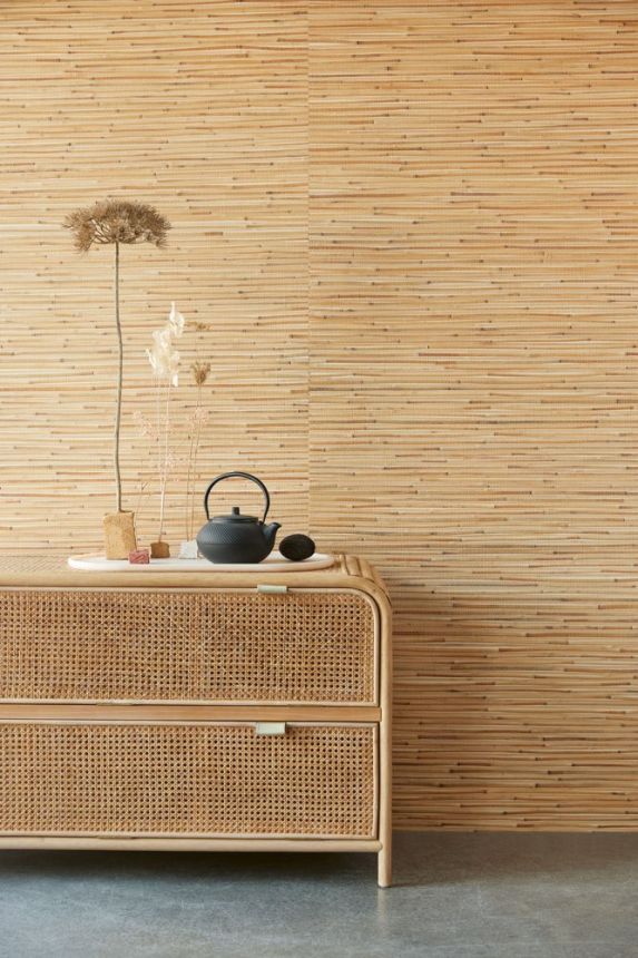 Natural bamboo wallpaper Grasscloth 303534, Natural Wallcoverings III, Eijffinger