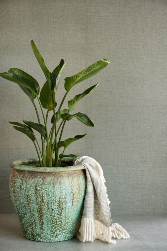 Natural gray wallpaper Grasscloth 303520, Natural Wallcoverings III, Eijffinger