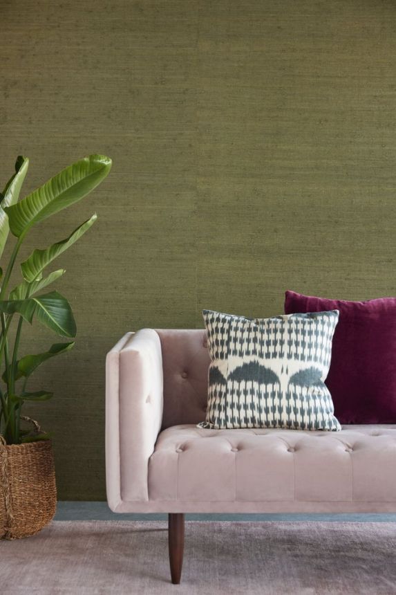 Natural green wallpaper 303514, Natural Wallcoverings III, Eijffinger