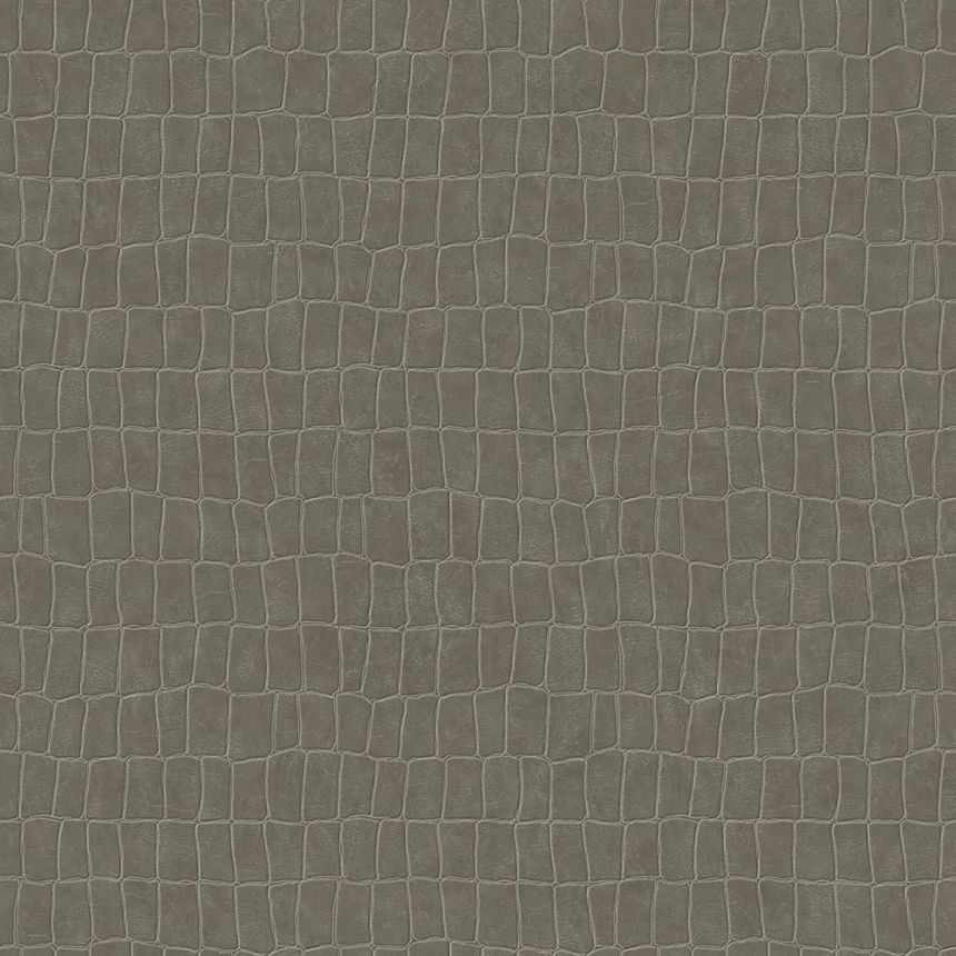 Non-woven wallpaper - imitation gray skin 139186, Paradise, Esta Home