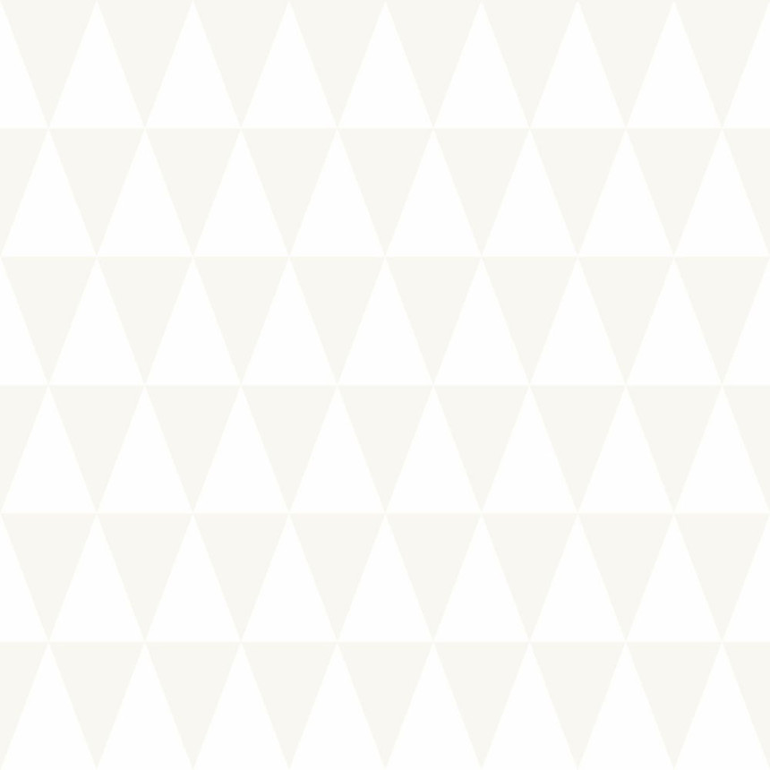 Geometric pattern wallpaper with metallic triangles 347695, Precious, Origin