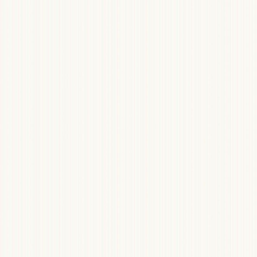 White non-woven stripes wallpaper - metallic stripes 346804, Precious, Origin