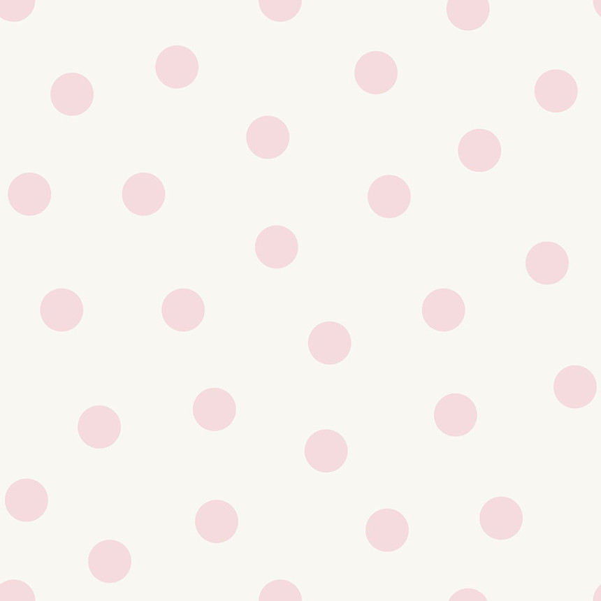 Metallic non-woven wallpaper with pink dots 347701, Precious, Origin