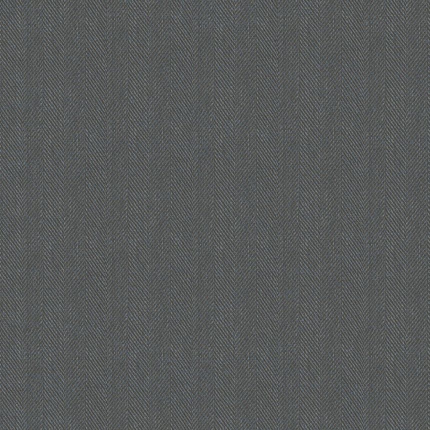 Non-woven wallpaper imitation fabric, herringbone 347661, Natural Fabrics, Origin