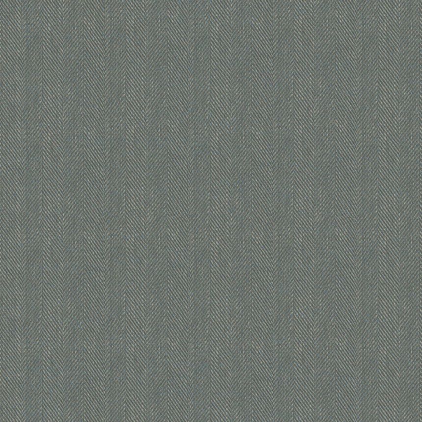 Non-woven wallpaper imitation fabric, herringbone 347660, Natural Fabrics, Origin