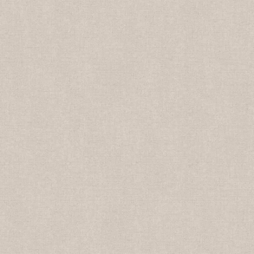 Non-woven wallpaper - beige fabric imitation - M55127 - Structures, Ugépa