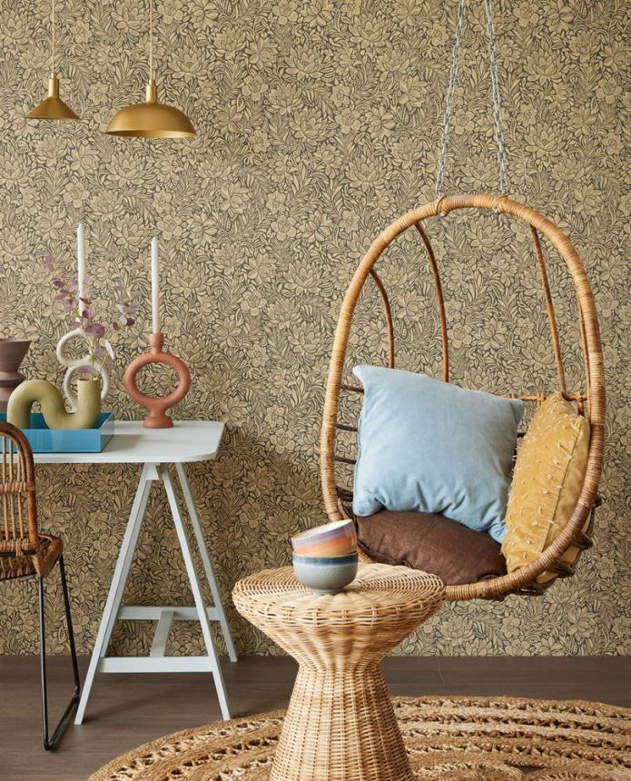 Floral non-woven wallpaper 316022, Posy, Eijffinger