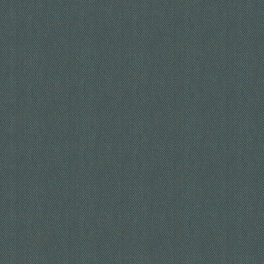 Non-woven wallpaper imitation fabric, herringbone 347662, Natural Fabrics, Origin