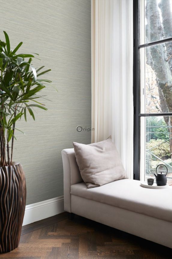 Non-woven wallpaper imitation woven fabric 347653, Natural Fabrics, Origin