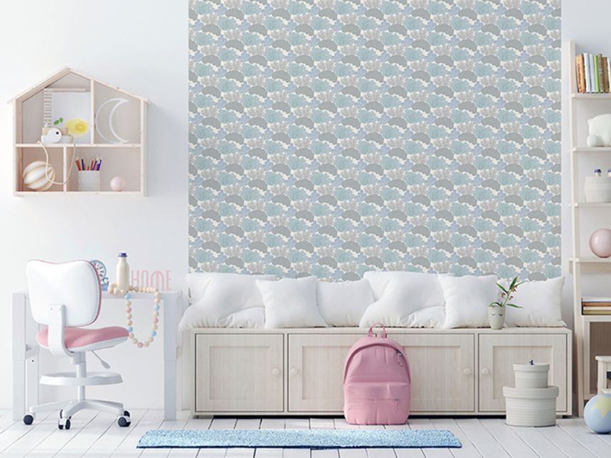 Non-woven children's wallpaper with plants, trees A96804, My Kingdom, Ugépa