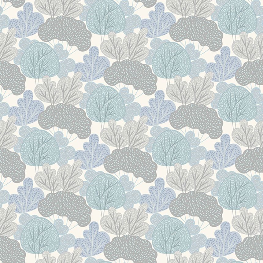 Non-woven children's wallpaper with plants, trees A96801, My Kingdom, Ugépa
