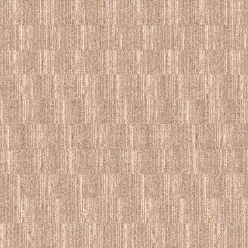 Brown-orange non-woven wallpaper - bamboo imitation 6509-4, Batabasta, ICH Wallcoverings