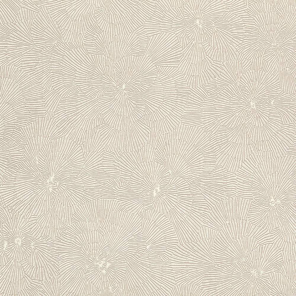 Beige non-woven wallpaper with flowers 32006, Textilia, Limonta