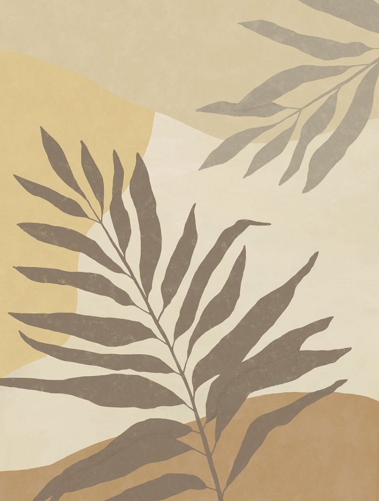 Wall mural, leaves, nature 318073, 212x280cm, Twist, Eijffinger