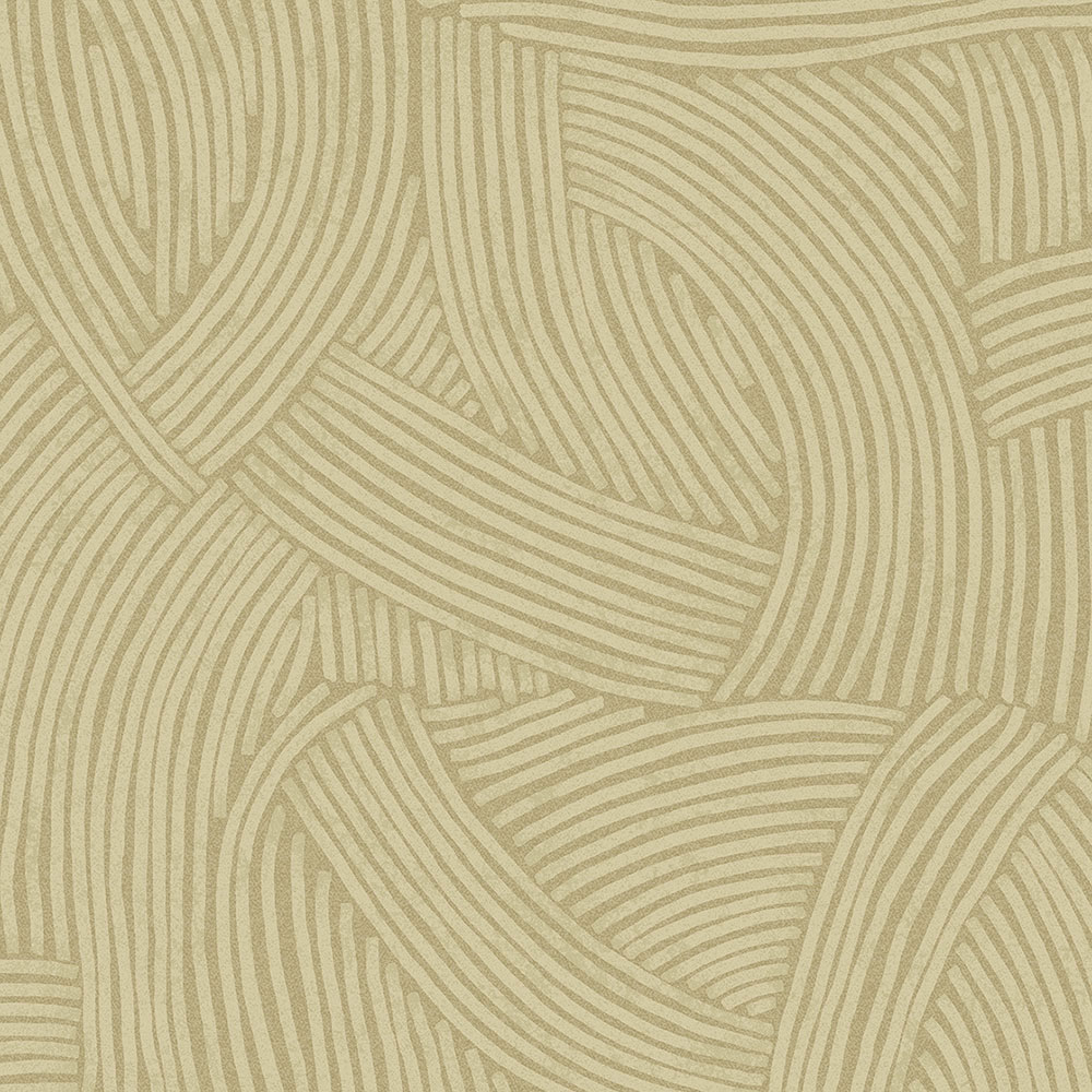 Brown wallpaper with graphic ethno pattern 318012, Twist, Eijffinger