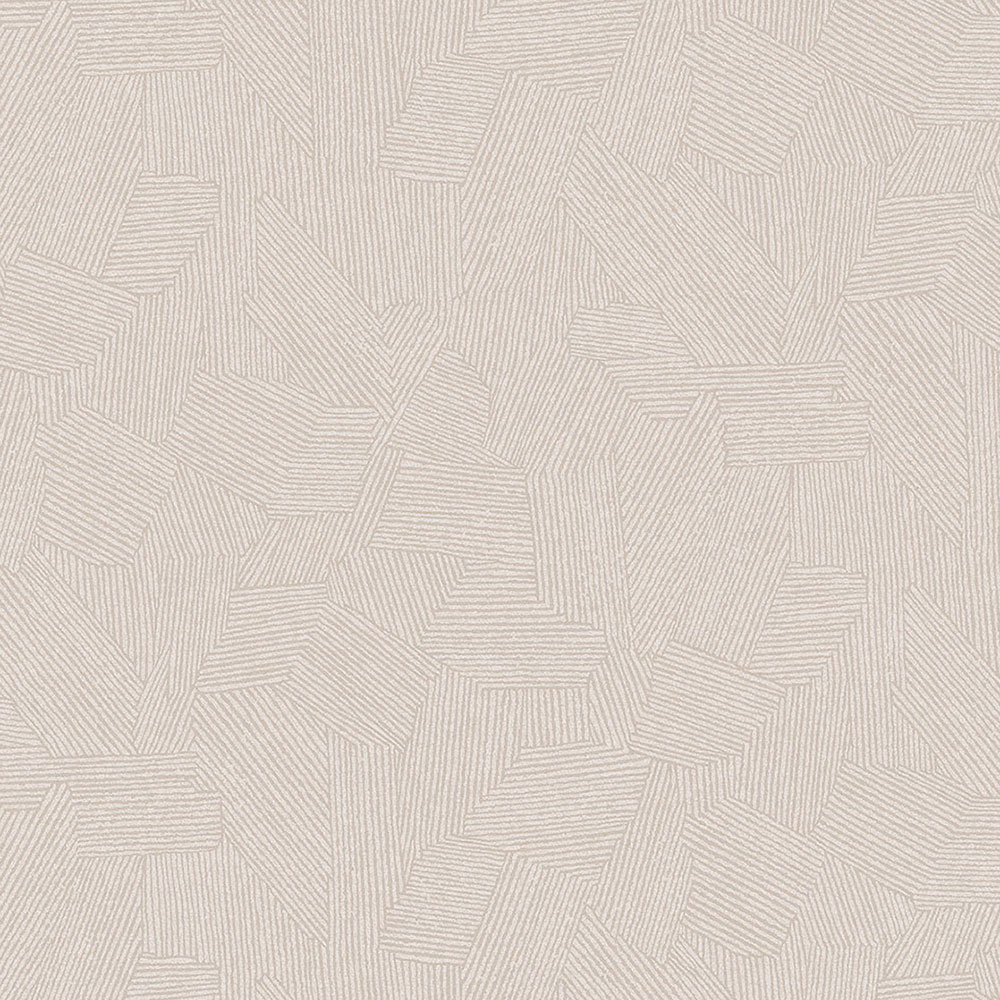 Cream wallpaper with graphic ethno pattern 318000, Twist, Eijffinger