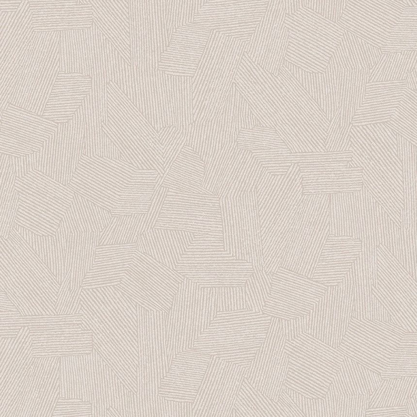 Cream wallpaper with graphic ethno pattern 318000, Twist, Eijffinger