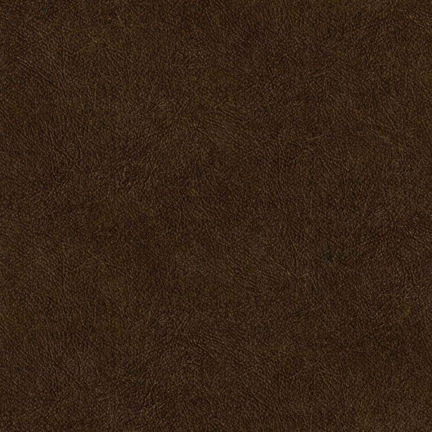 Non-woven wallpaper, brown,  imitation leather, TA25025, Tahiti, Shades of Colour, Decoprint