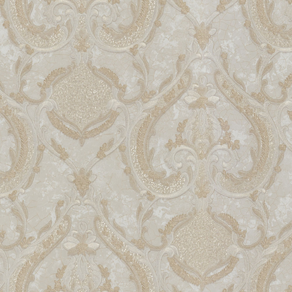 Luxury beige-golden baroque wallpaper M31911, Magnifica Murella, Zambaiti Parati
