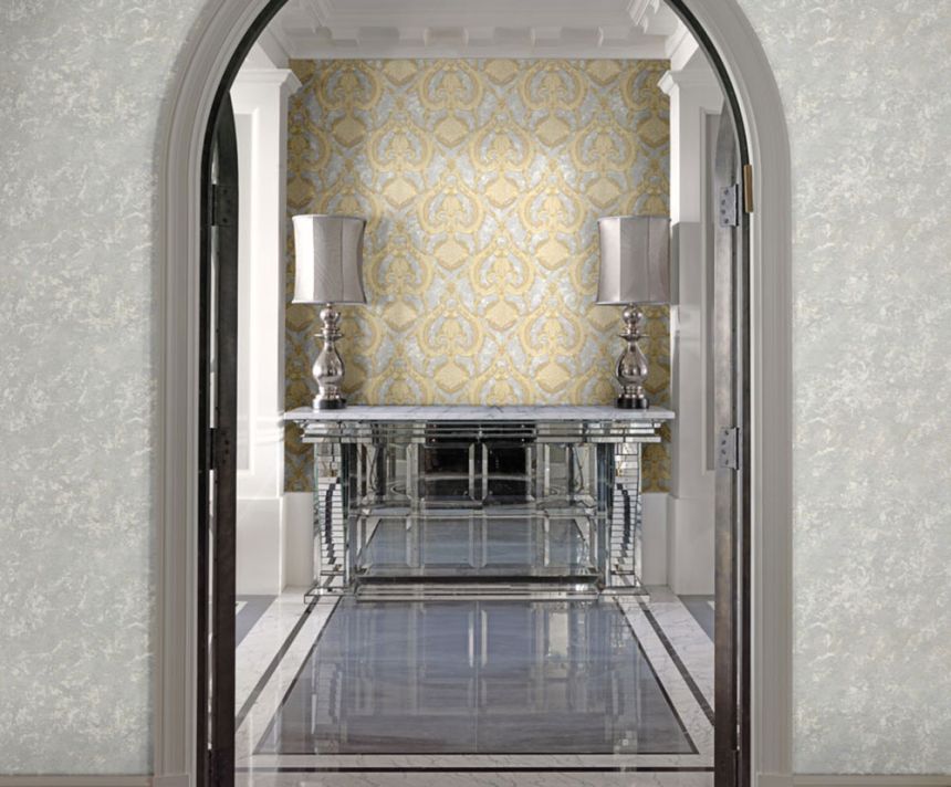 Luxury grey-gold baroque wallpaper M31901, Magnifica Murella, Zambaiti Parati