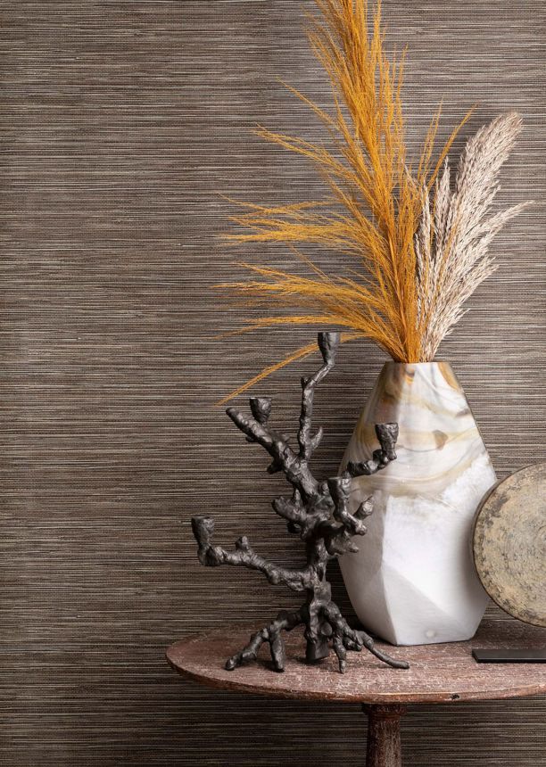 Non-woven wallpaper, blue-brown, TA25046, Tahiti, Shades of Colour, Decoprint