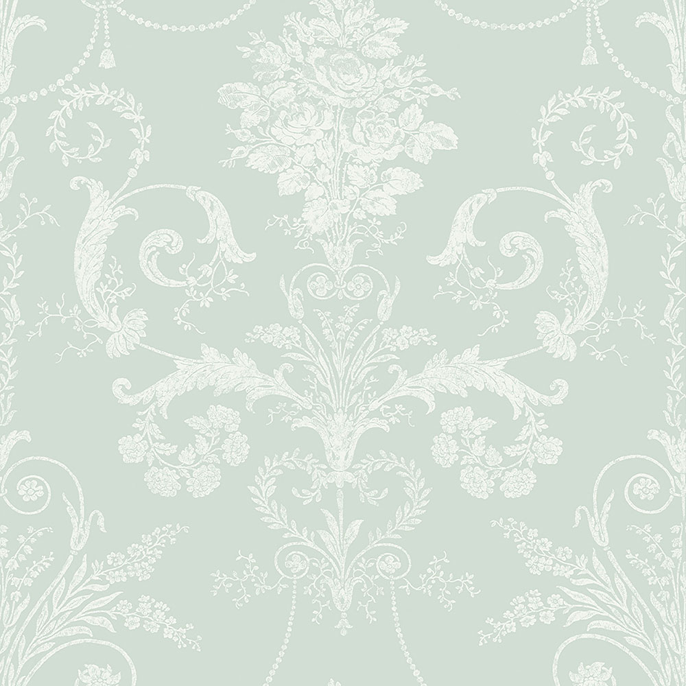 Non-woven baroque wallpaper 113380, Laura Ashley, Graham & Brown
