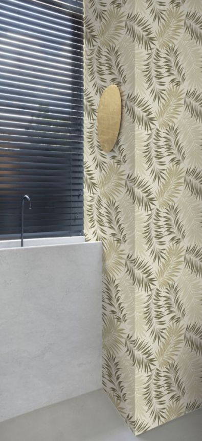 Non-woven leaves wallpapers A56201, Premium Selection, Vavex