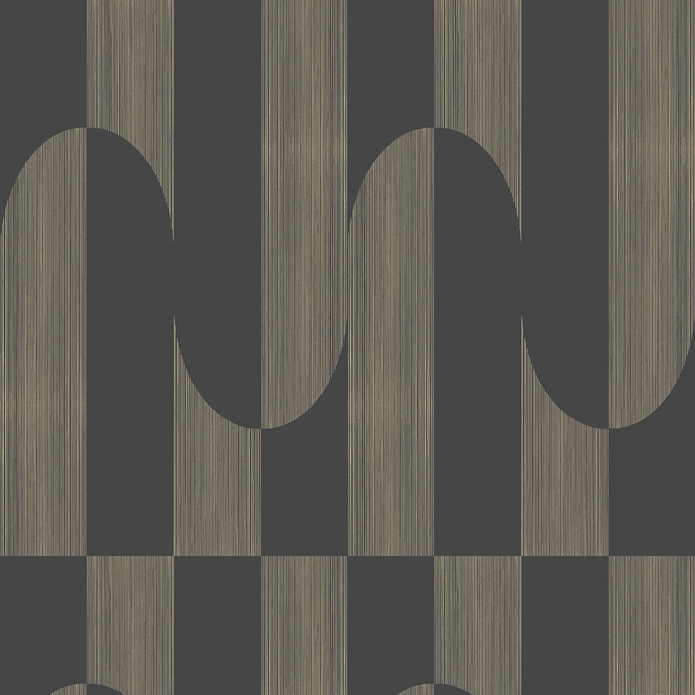 Non-woven geometric pattern wallpaper A55702, Premium Selection, Vavex