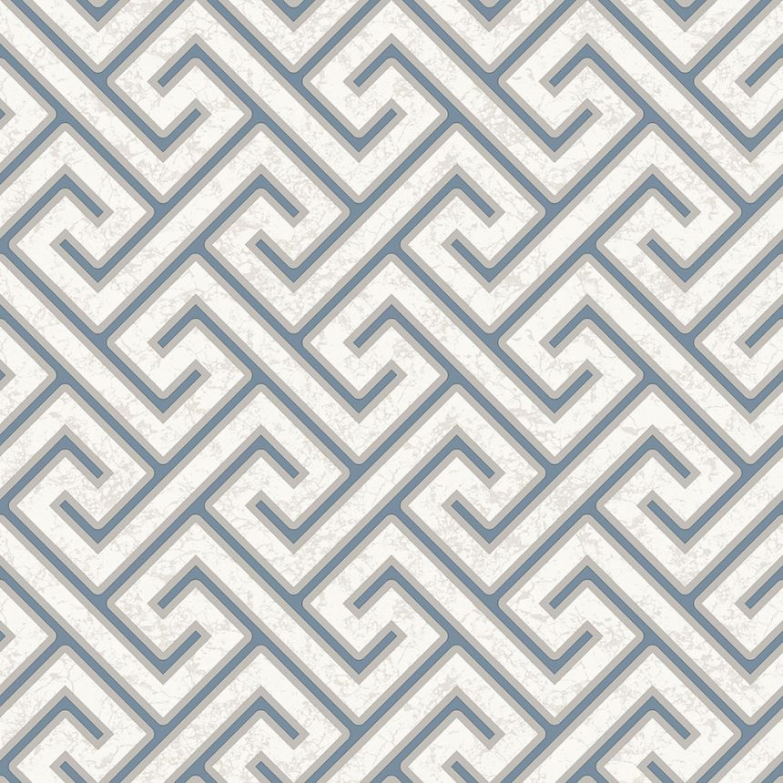Gray geometric pattern wallpaper, M54901, Adéle, Ugépa