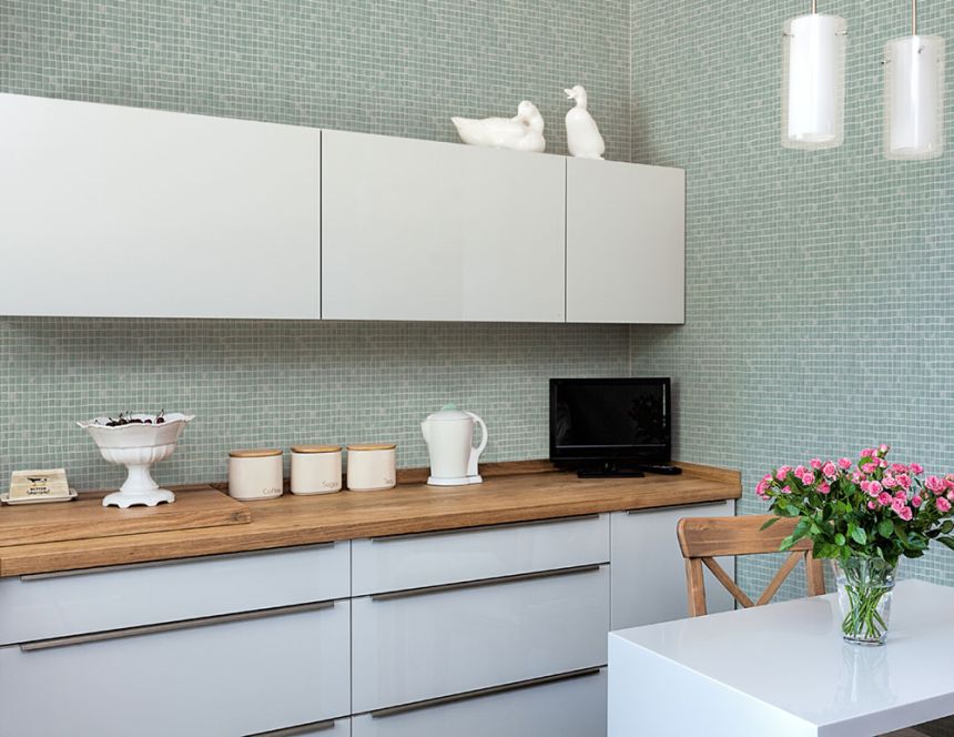 Washable bathroom/kitchen wallpaper 112653, Vavex 2024