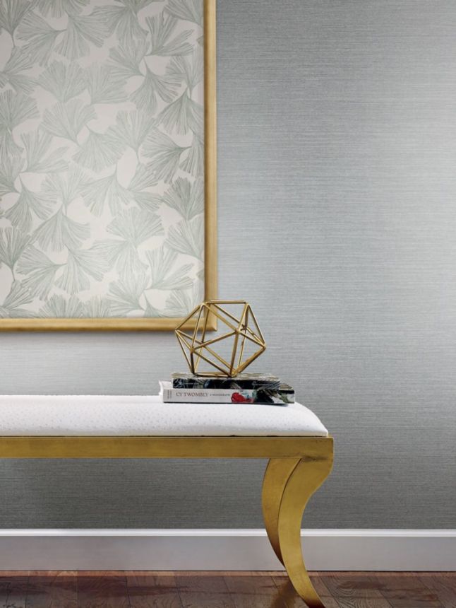 Grey-silver wallpaper, imitation of coarser fabric DD3731, Dazzling Dimensions 2, York