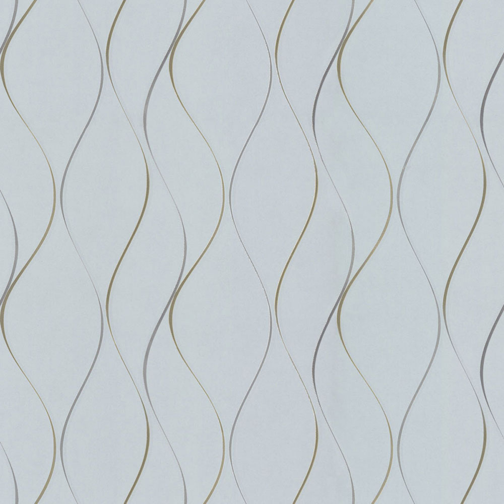 Luxury grey-blue wallpaper with metallic waves DD3701, Dazzling Dimensions 2, York