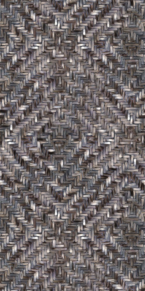 Mural non-woven wallpaper 391562 Weave, 150 x 300 cm, Terra, Eijffinger