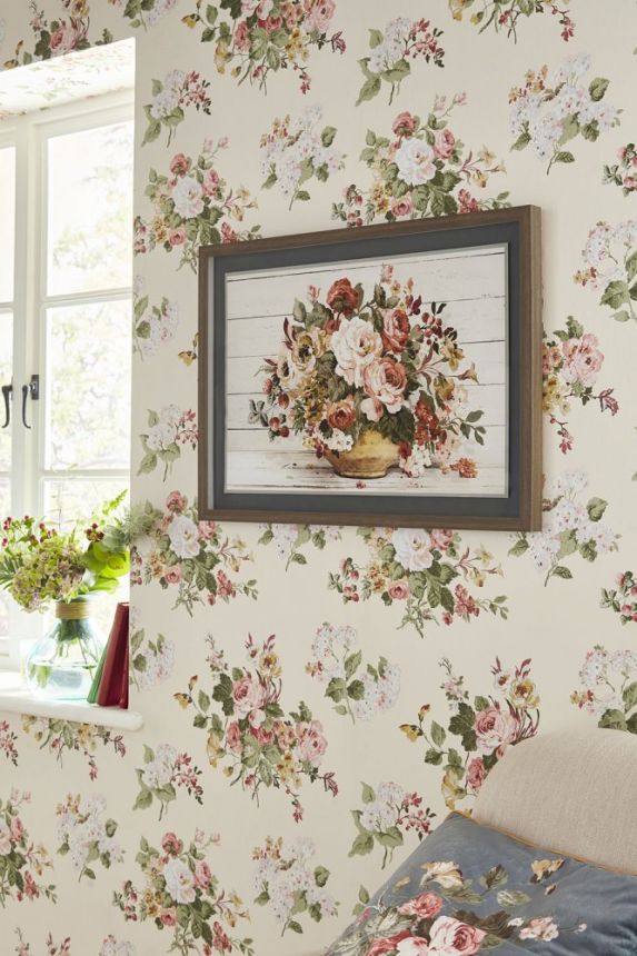 Printed canvas, framed Rosemore 115038, Laura Ashley, Graham Brown