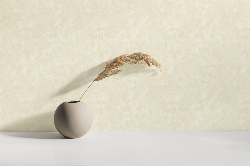 Beige non-woven wallpaper, Z66827, Satin Flowers, Zambaiti Parati
