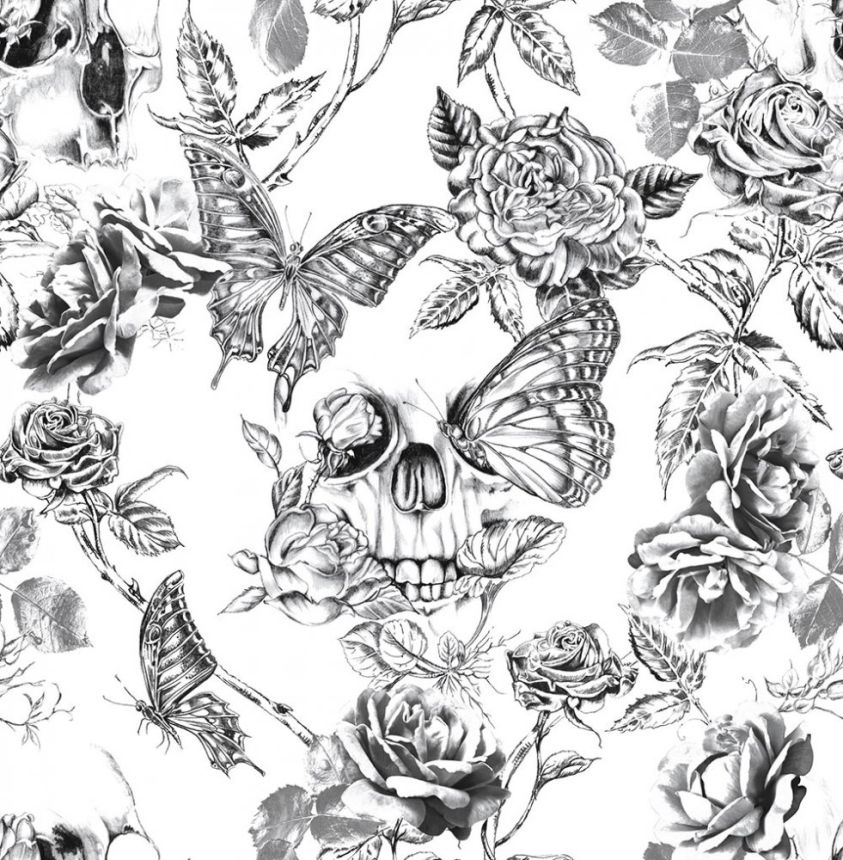 Luxury non-woven wallpaper flowers 104560 Reverie, Graham&Brown