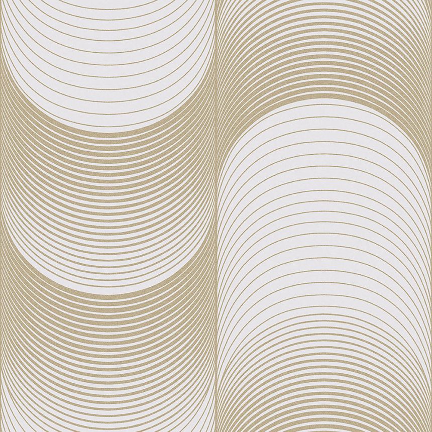 Luxury wallpaper, golden wave 115075 Eternal, Graham&Brown