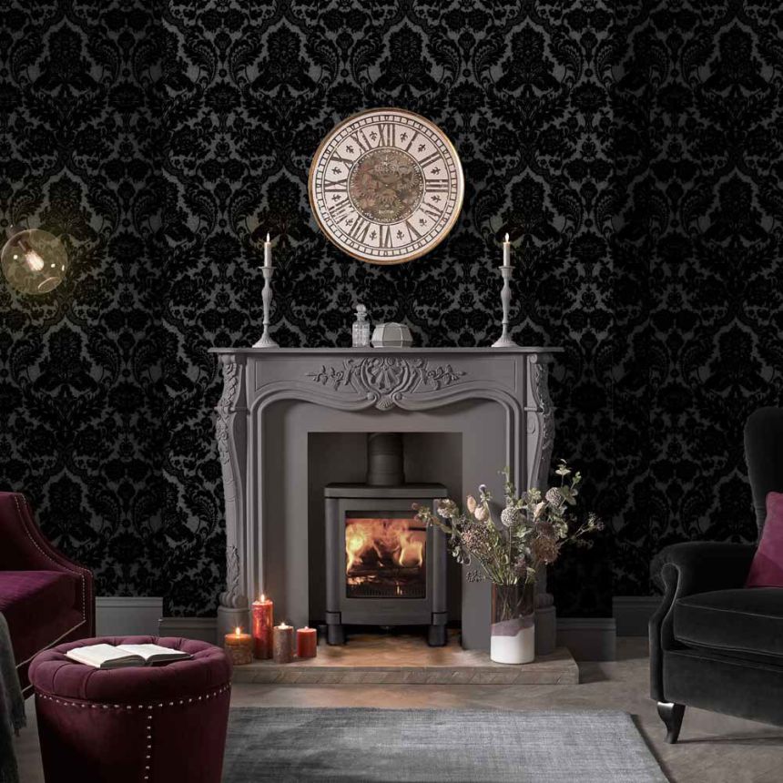 Luxury non-woven wallpaper flock 106585 Eternal, Graham&Brown