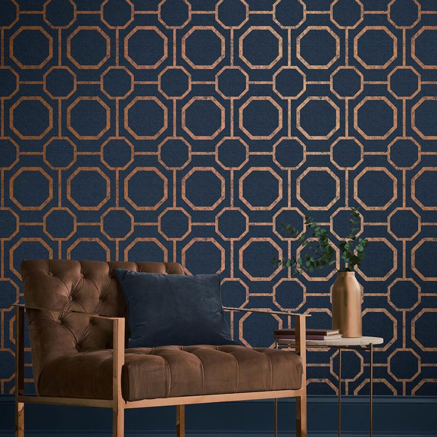 Luxury geometric pattern wallpaper 105772 Eternal, Graham&Brown